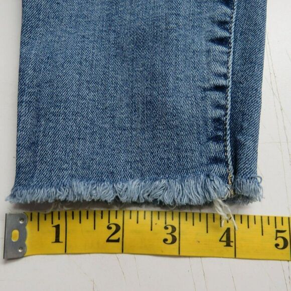 Lucky Brand Mid Rise Super Skinny AVA Jeans Size 4 Medium Wash Blue Denim 28X27 - Picture 16 of 16